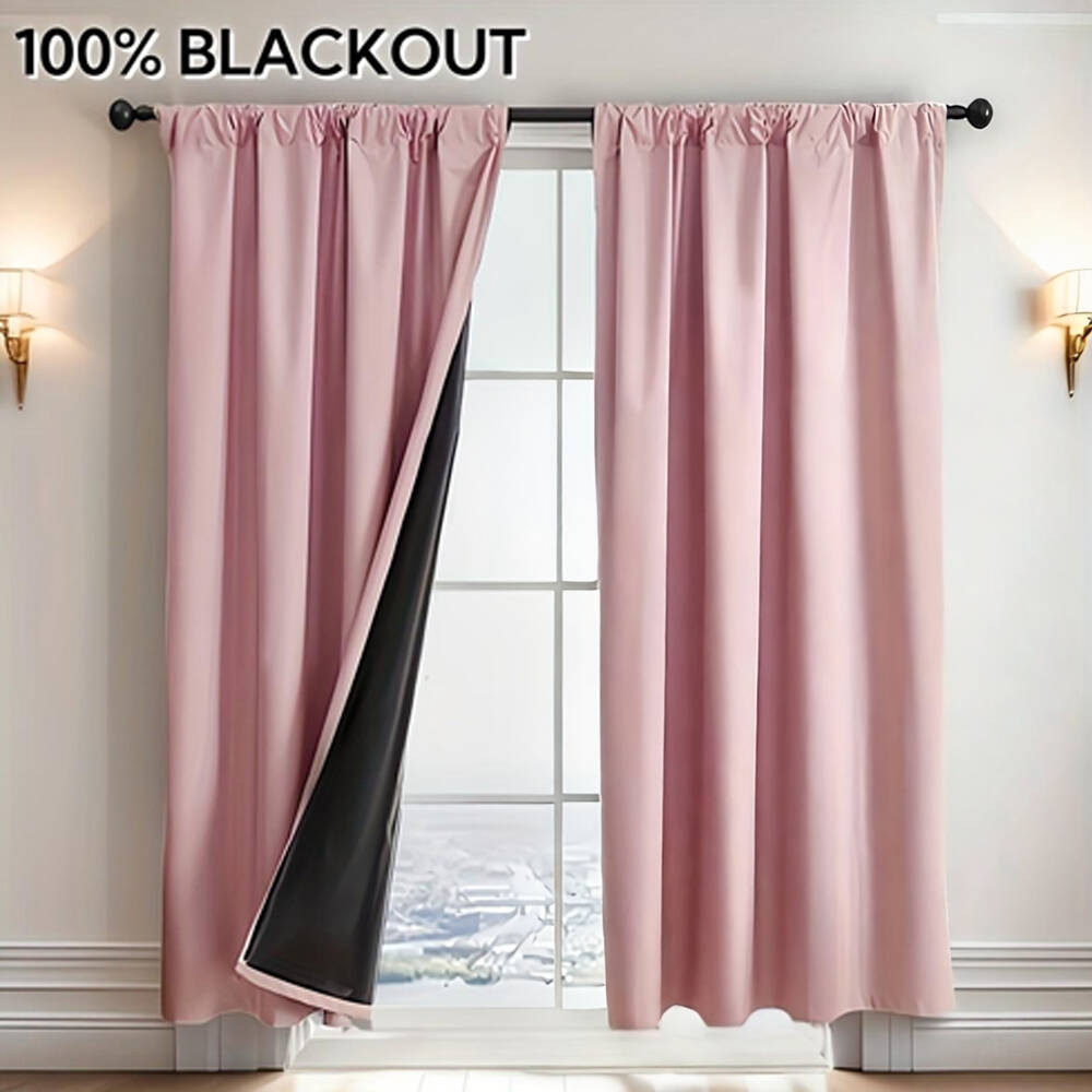1 stuk 100% verduisterende gor - Curtain Rods recensie en prijs