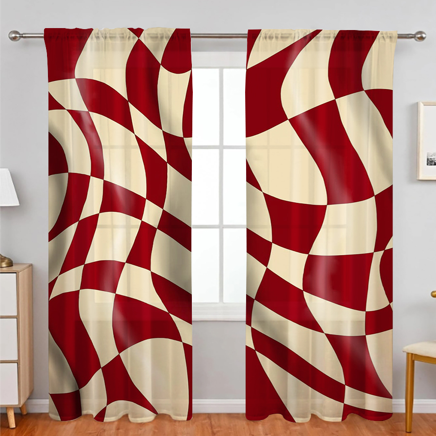 2 stuks transparante gordijnen - Curtain Rods recensie en prijs