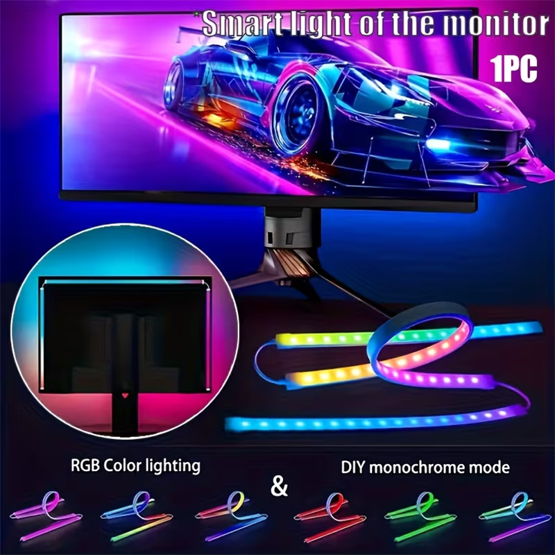 RGB Gaming Lights Strip Monito - Led Strip Lights recensie en prijs
