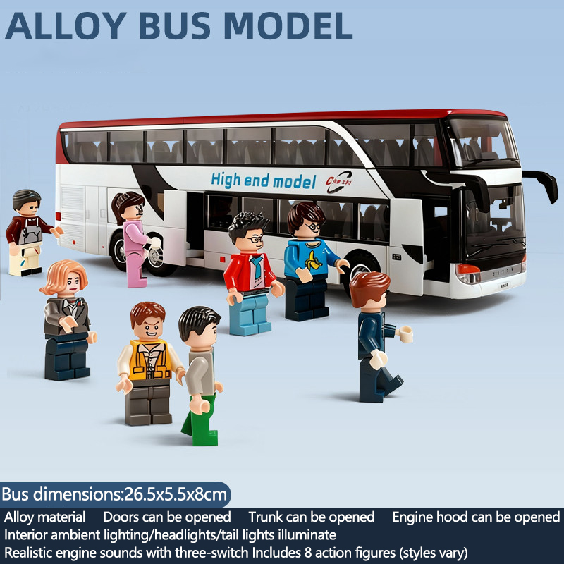 Legering busmodel met licht en - Light Switch recensie en prijs