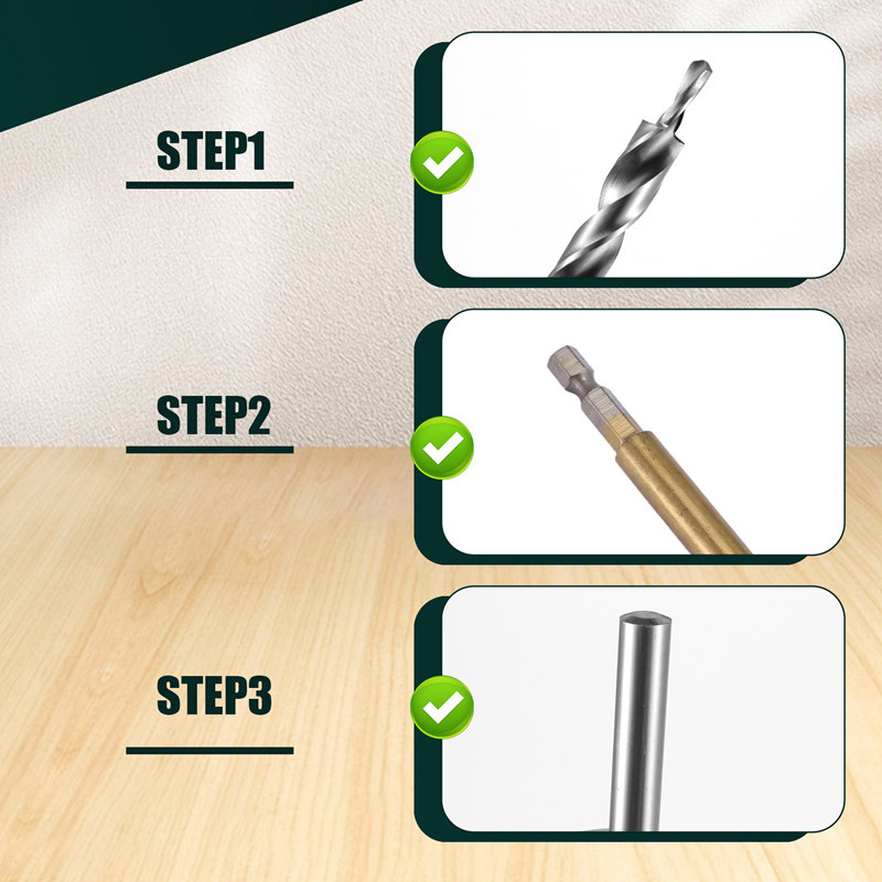2 stuks 45661 inch zeskantige  - Drill Bits recensie en prijs